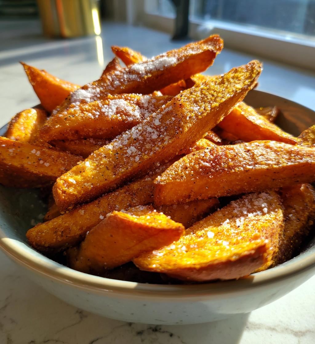 air fryer sweet potato fries recipe - detail 1