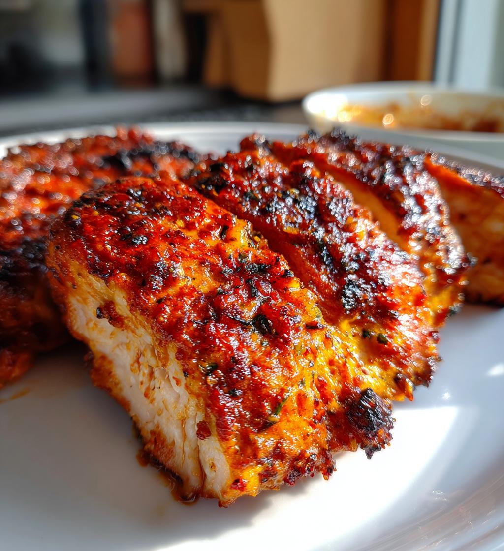 air fryer tandoori chicken breast recipe - detail 1
