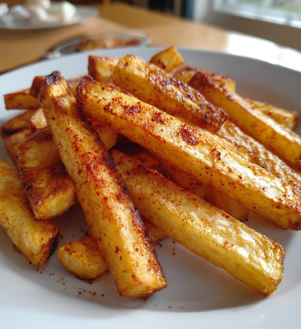 air fryer turnip fries crispy goodness recipe - detail 1