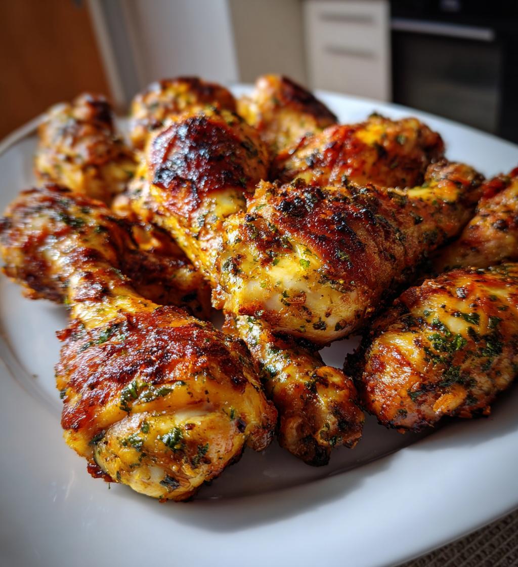 chicken drum sticks air fryer recipes - detail 1