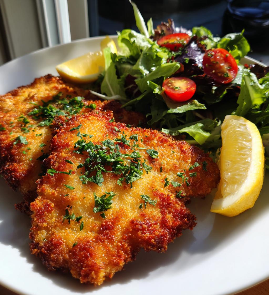 chicken schnitzel recipes air fryer - detail 1