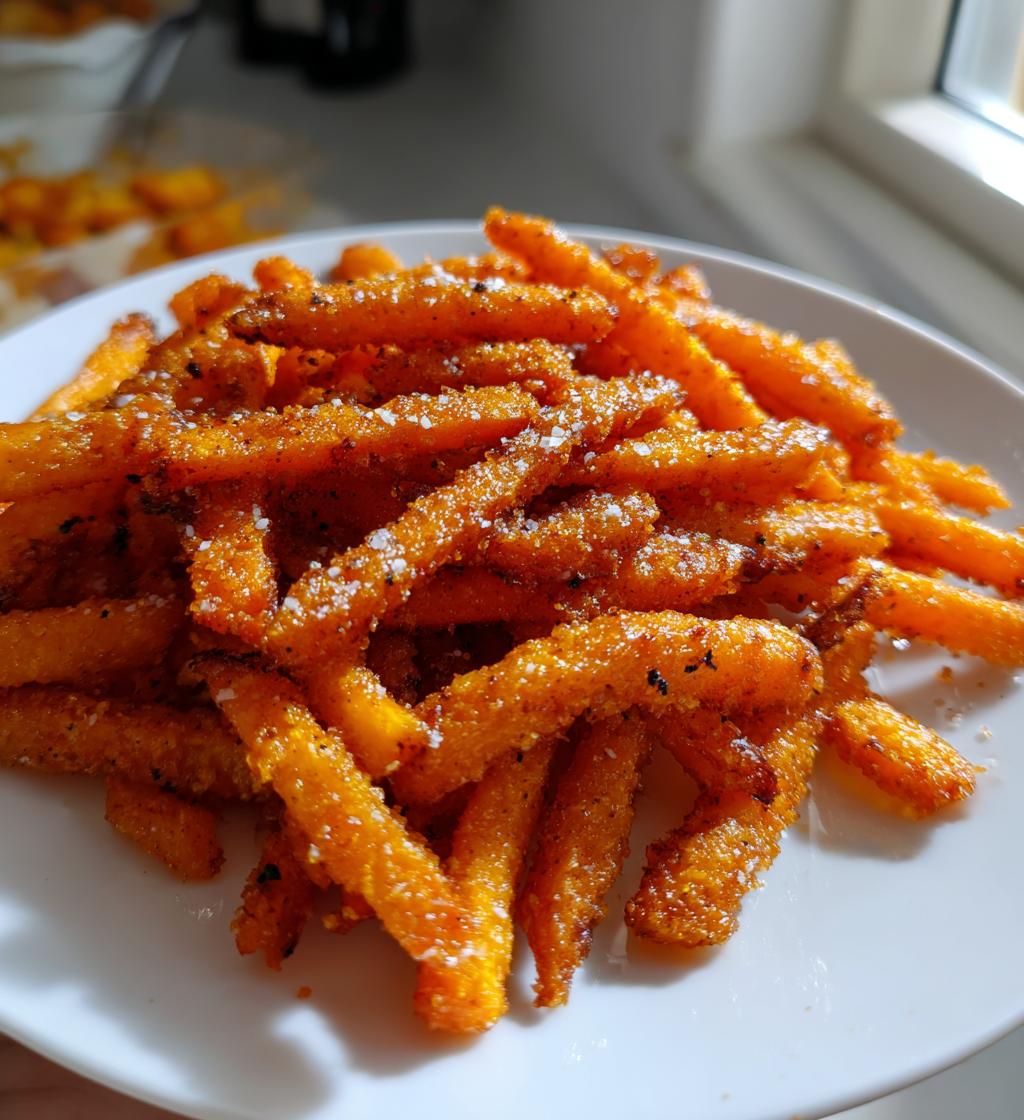 easy air fryer carrot fries recipe - detail 1