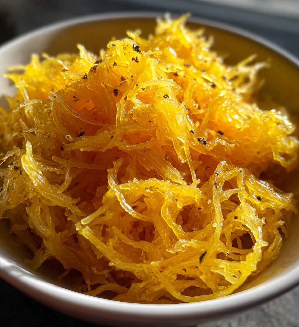 healthy air fryer spaghetti squash recipe - detail 1