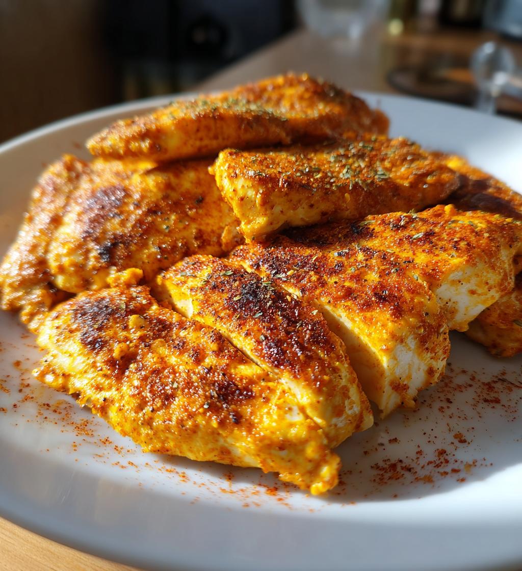 juicy air fryer chicken fillets - detail 1