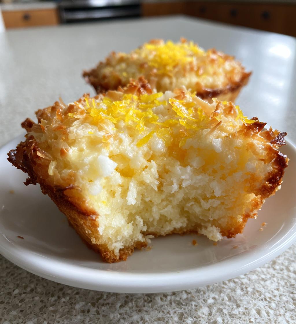 a bright bite of sunshine lemon coconut cheesecake cookies - detail 1