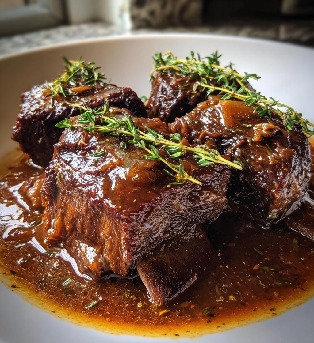 apple cider braised short ribs