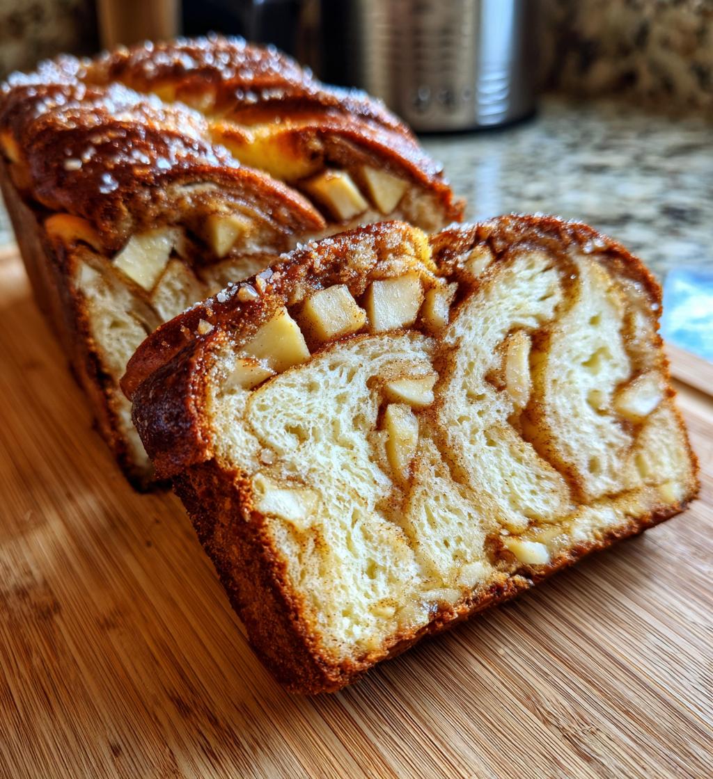 apple cinnamon babka - detail 1