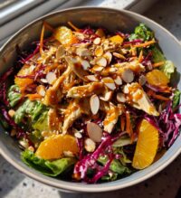 asian chicken crunch salad