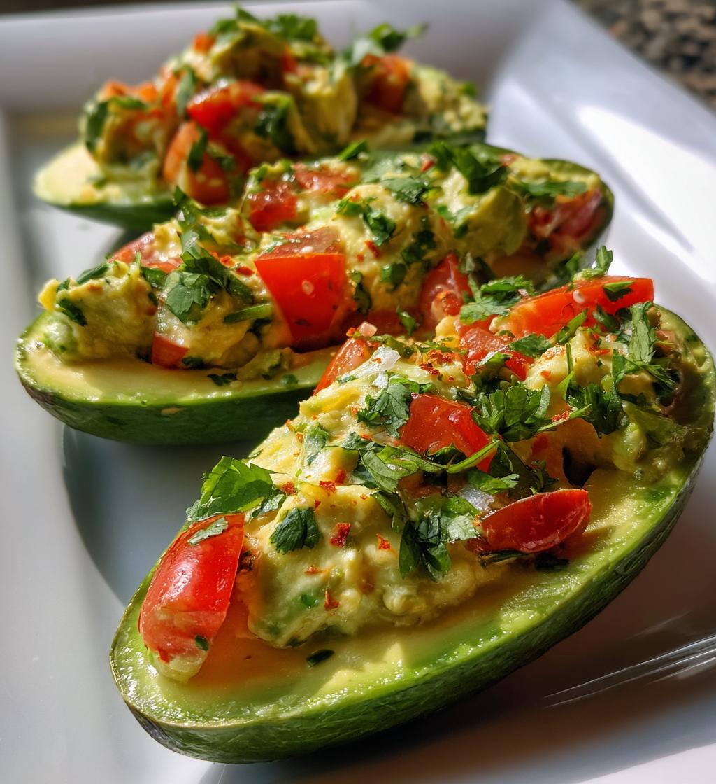 avocado boat dip