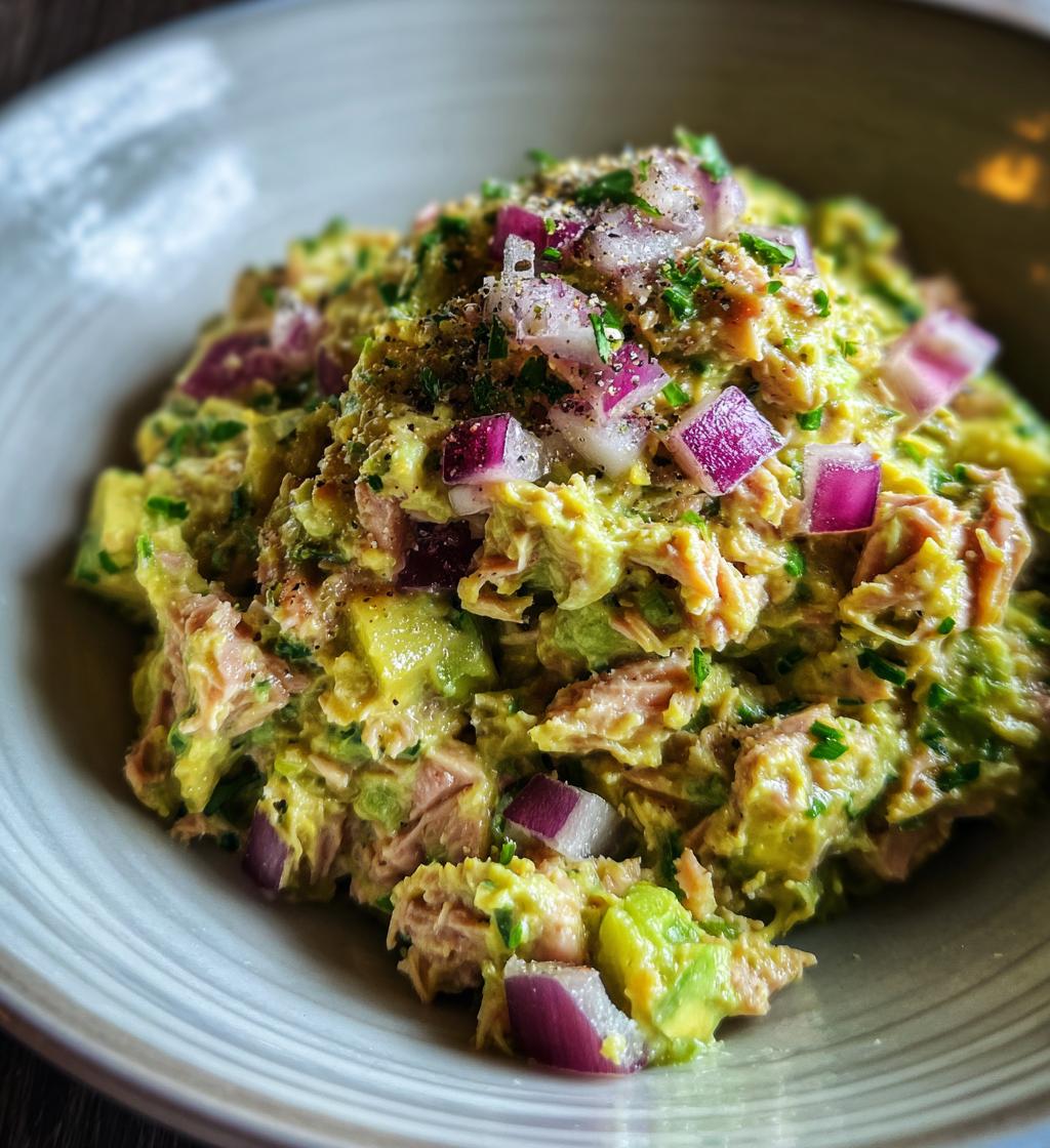 avocado tuna salad blend - detail 1