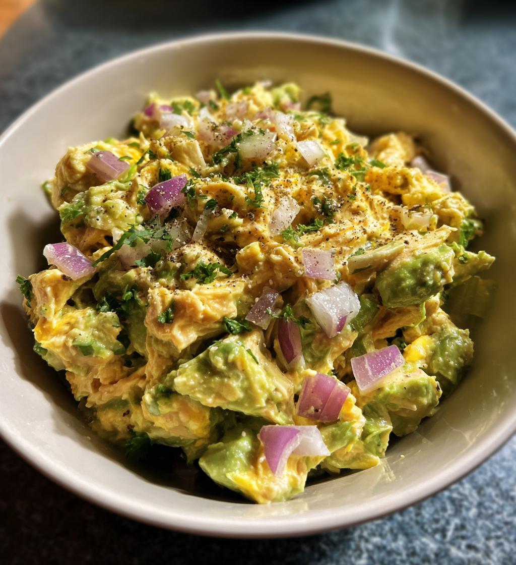 avocado tuna salad blend