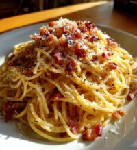 bacon carbonara pasta
