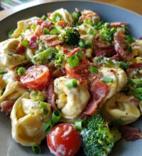 bacon ranch tortellini salad