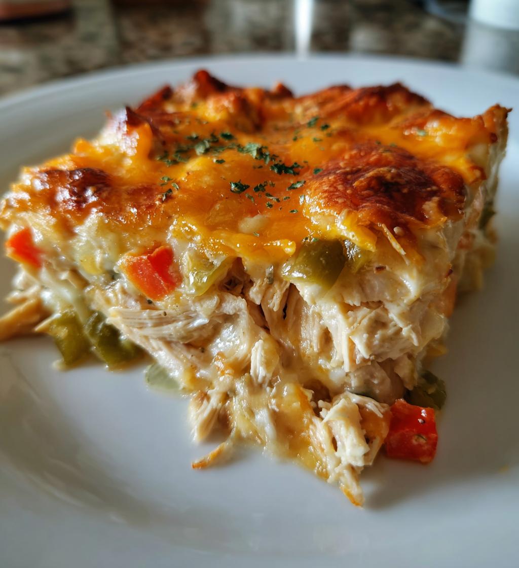 baked cheesy chicken casserole