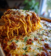 baked spaghetti casserole