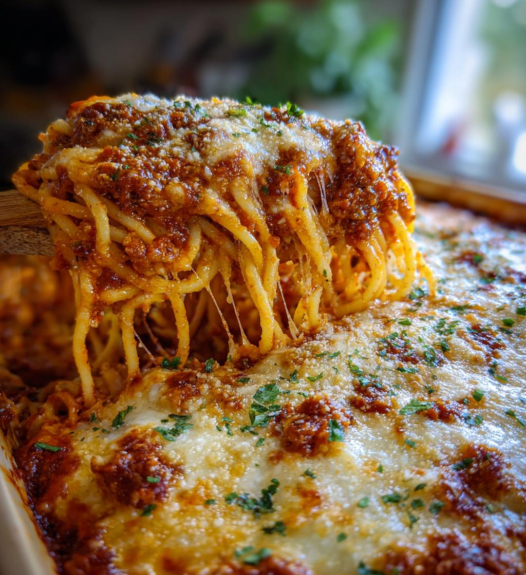 baked spaghetti casserole