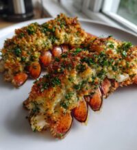 baked stuffed lobster tail delight