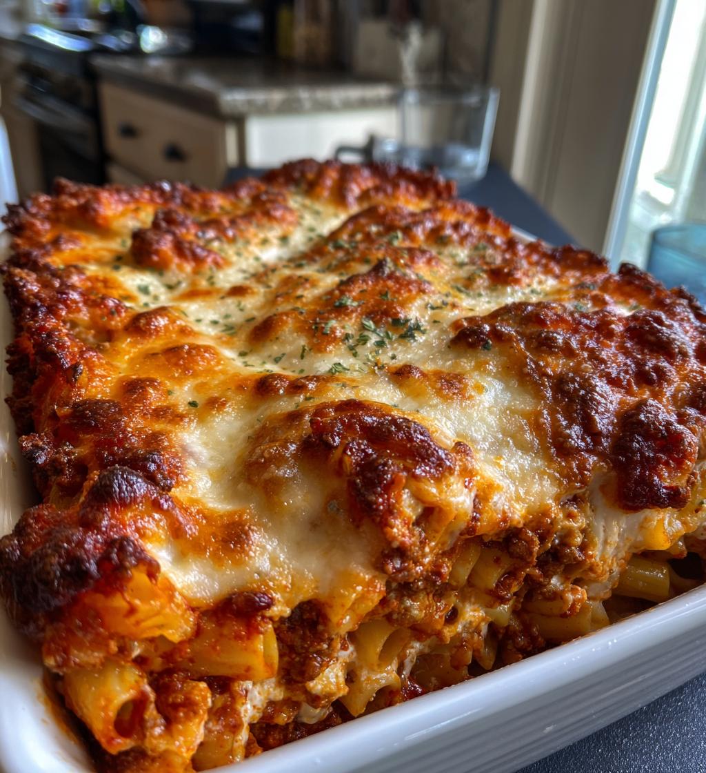 baked ziti recipe