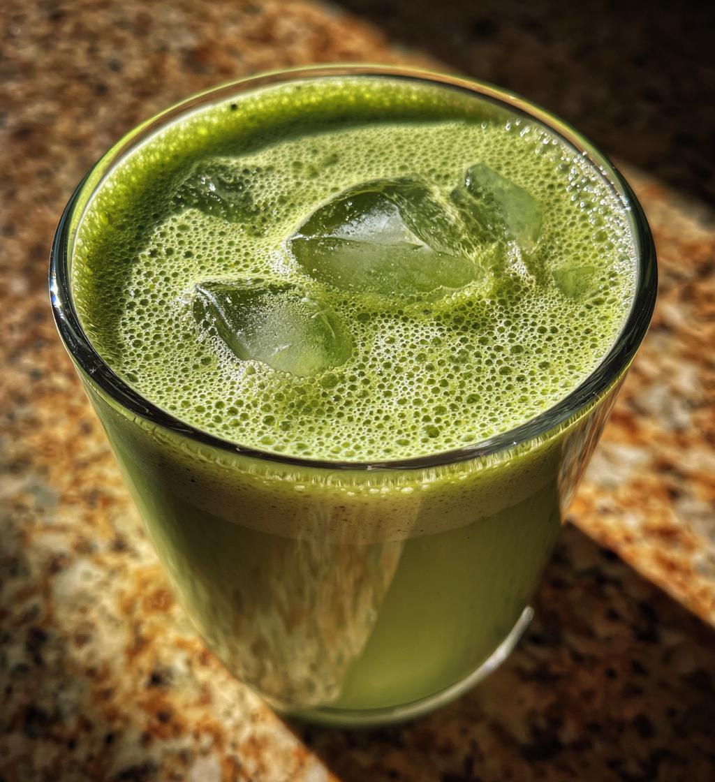 banana matcha smoothie