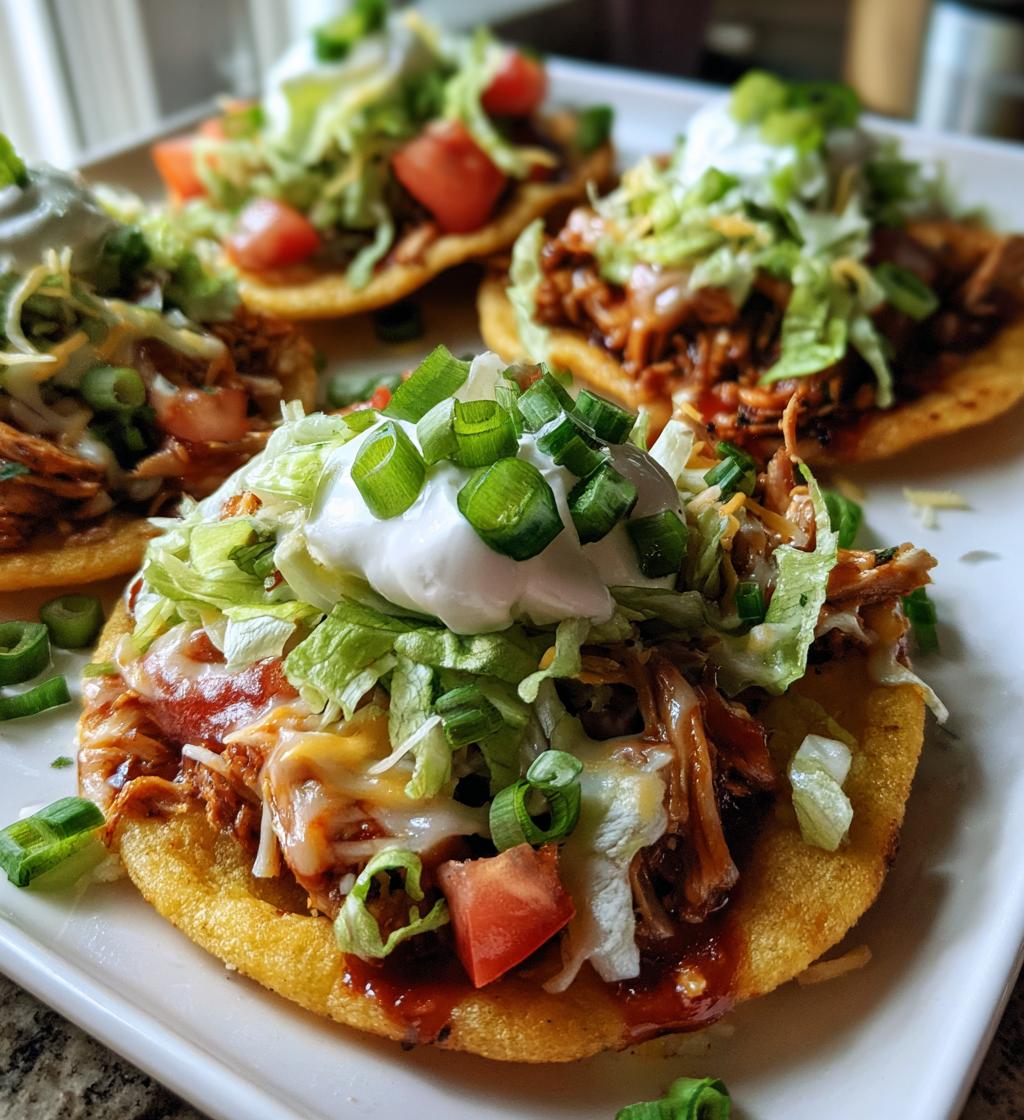 bbq chicken tostadas