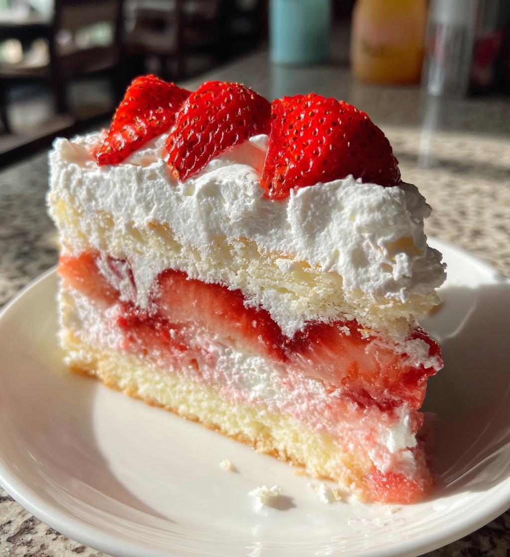 best strawberry poke cake - detail 1