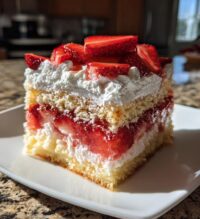 best strawberry poke cake