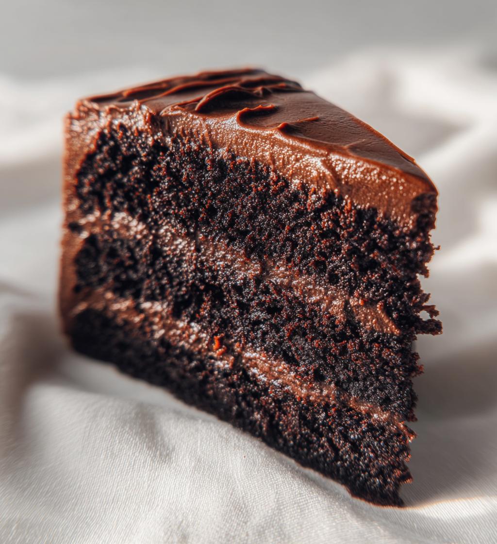 black velvet cake - detail 1