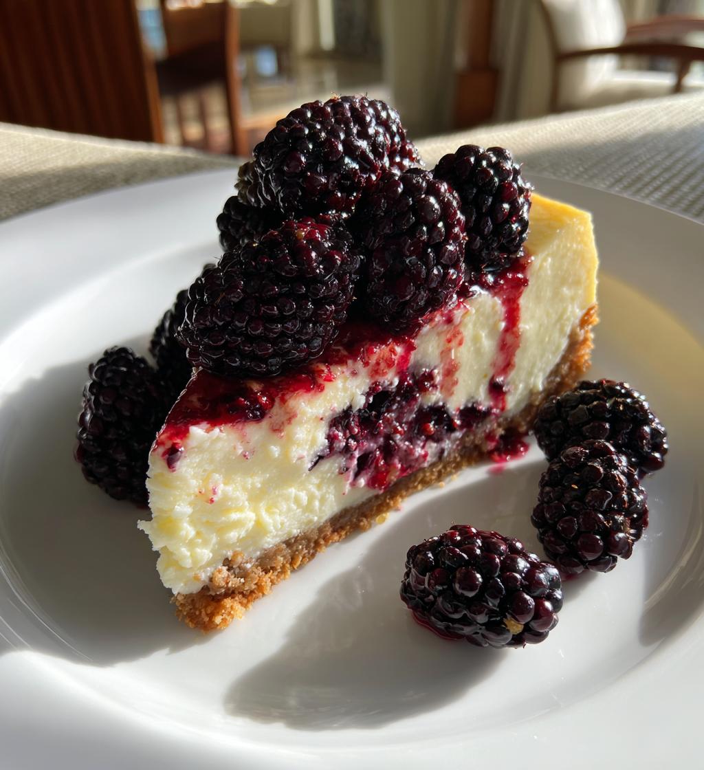 blackberry cheesecake savory - detail 1