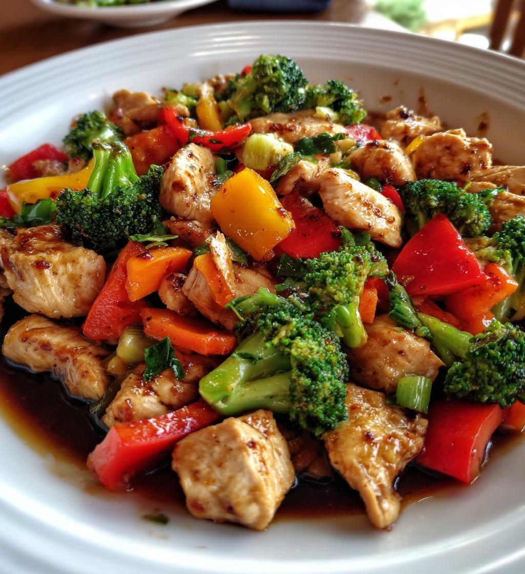 blackstone griddle chicken stir fry