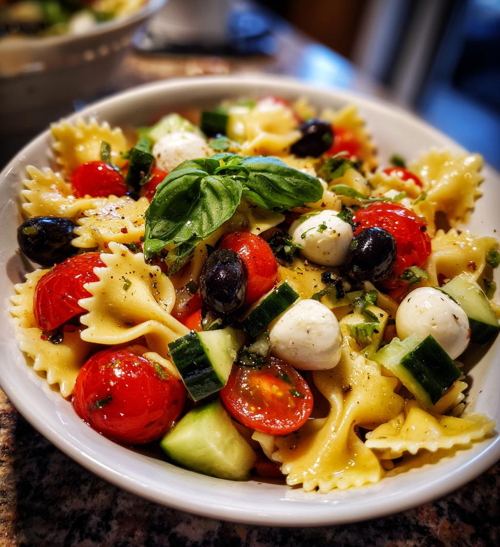 bow tie italian pasta salad