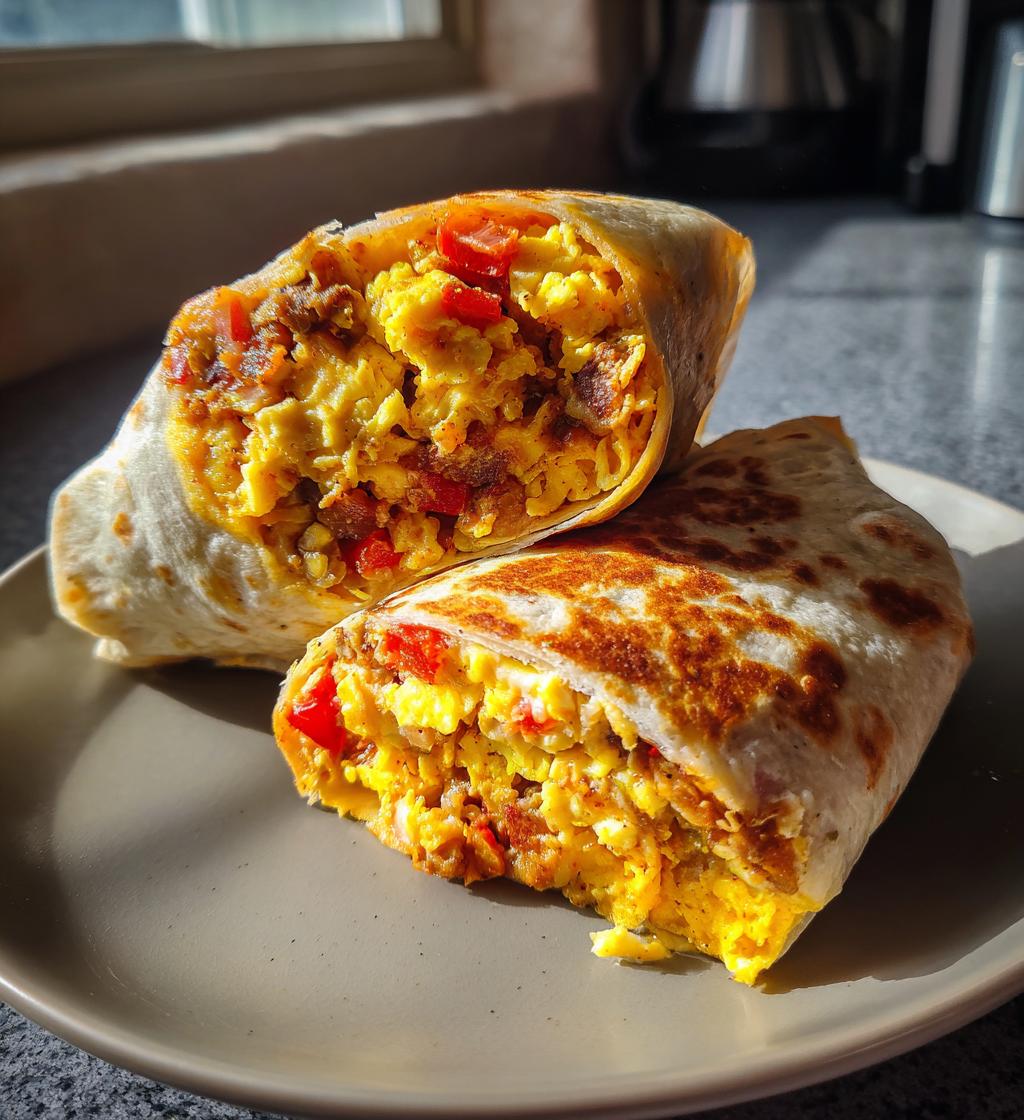 breakfast burritos - detail 1
