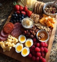 breakfast charcuterie board