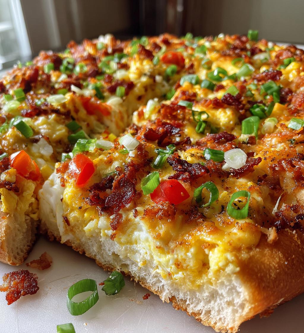 breakfast pizza