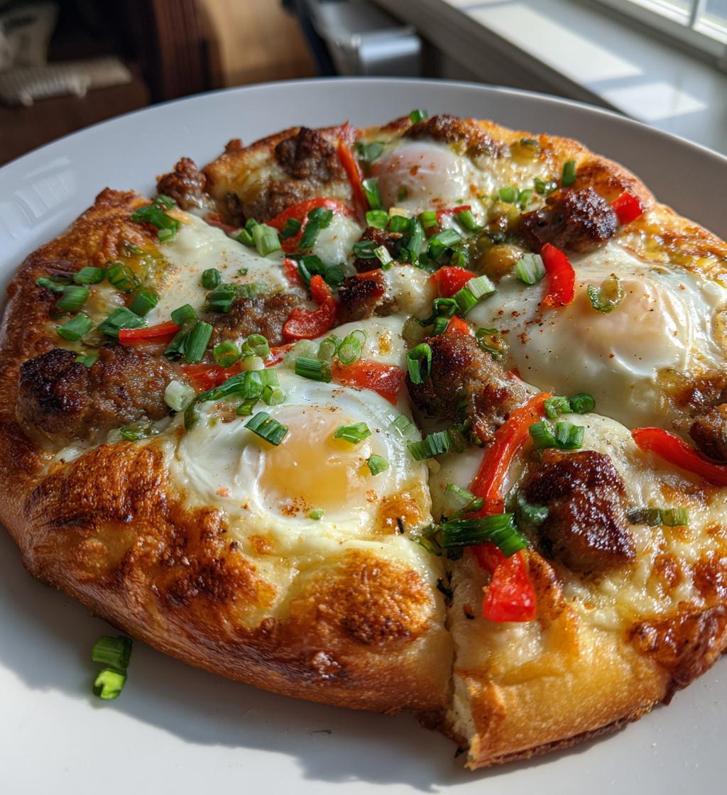 breakfast pizza