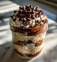 brownie batter overnight oats