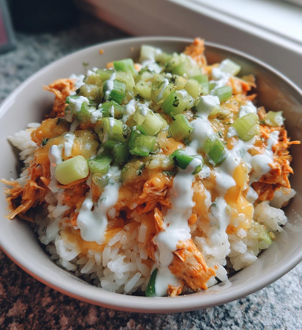 buffalo chicken bowls