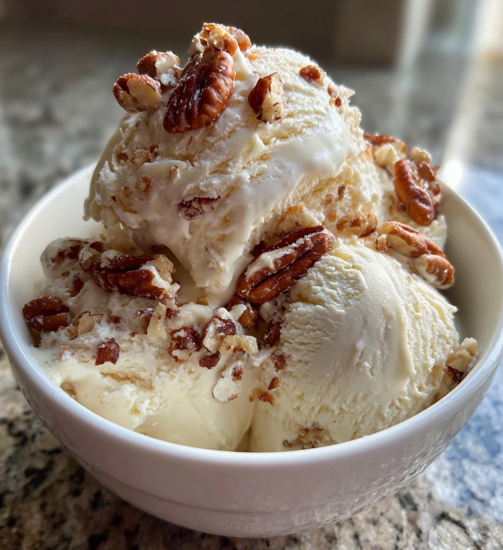 butter pecan ice cream recipe - detail 1