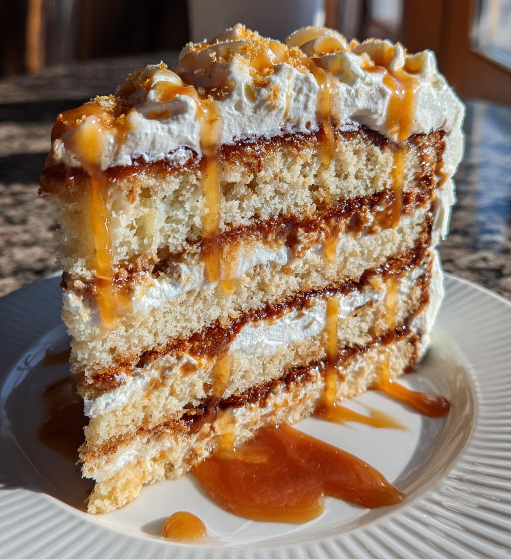 butterbeer cream cake