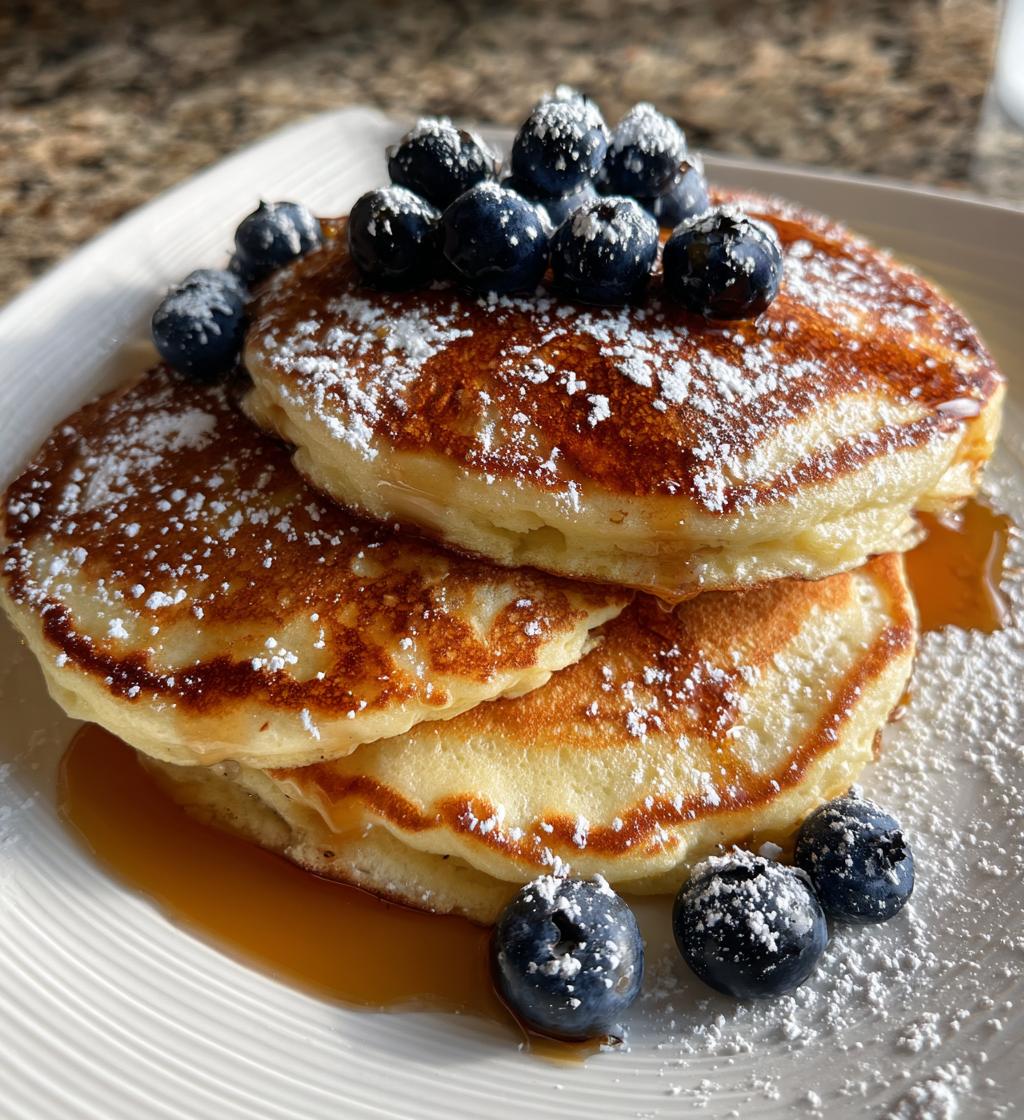 buttermilk pancakes - detail 1