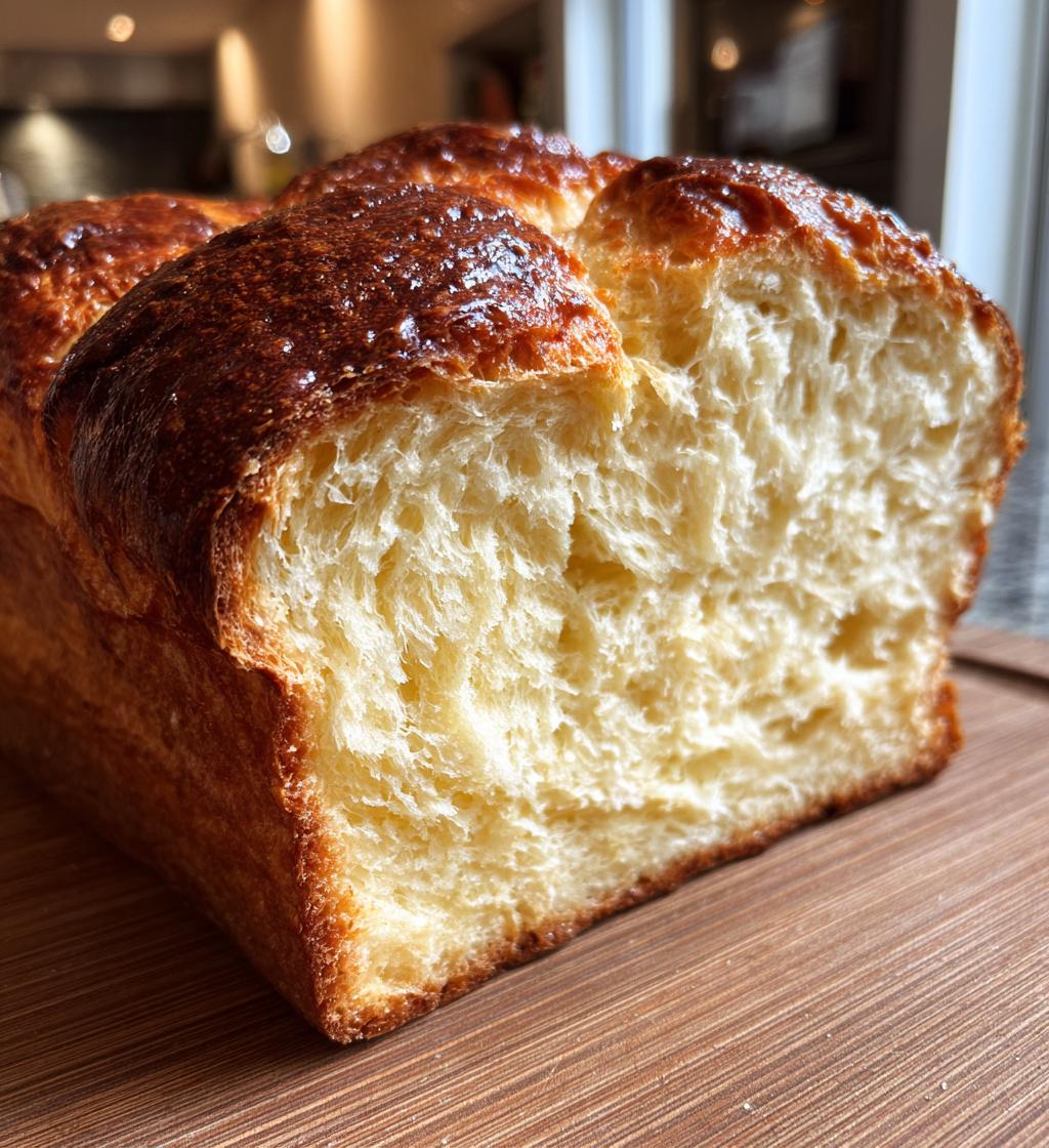 buttery brioche bread - detail 1
