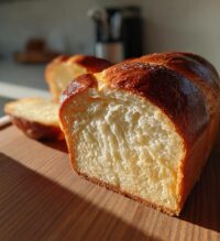 buttery brioche bread