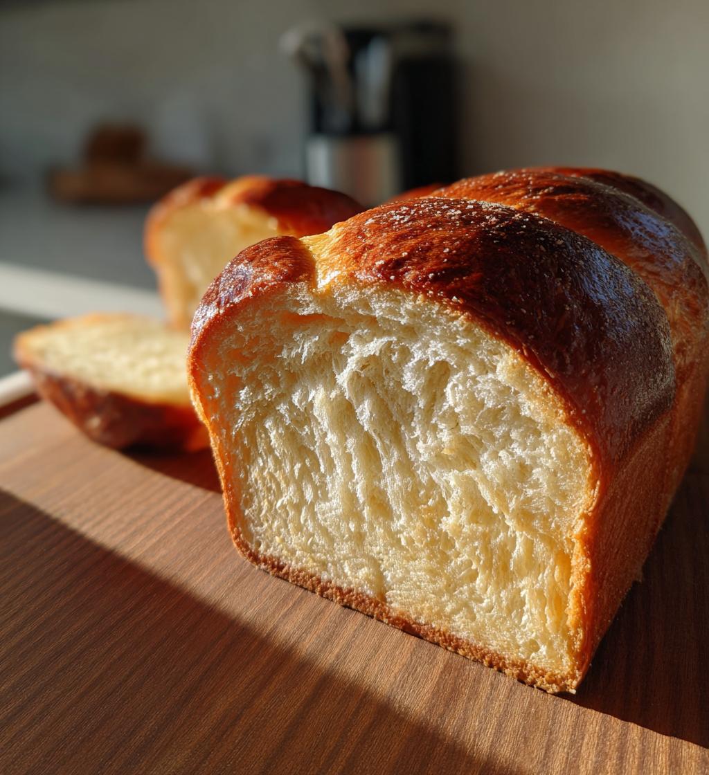 buttery brioche bread