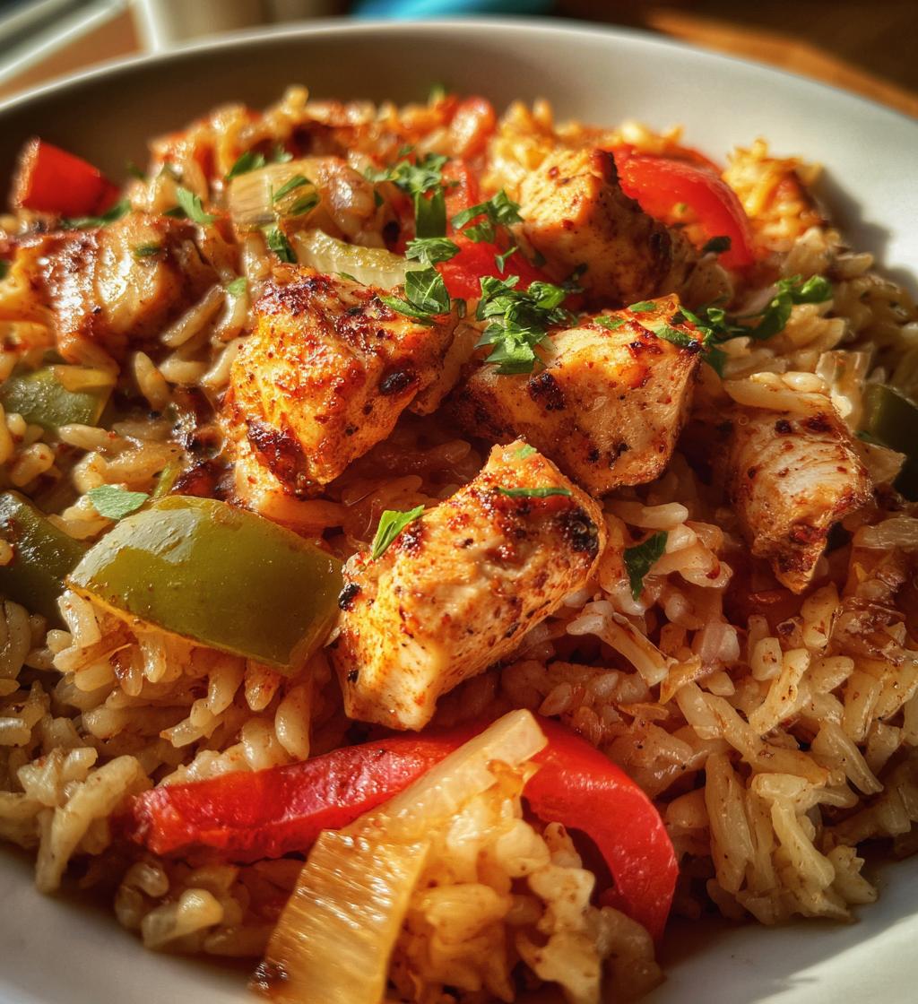 cajun chicken and rice