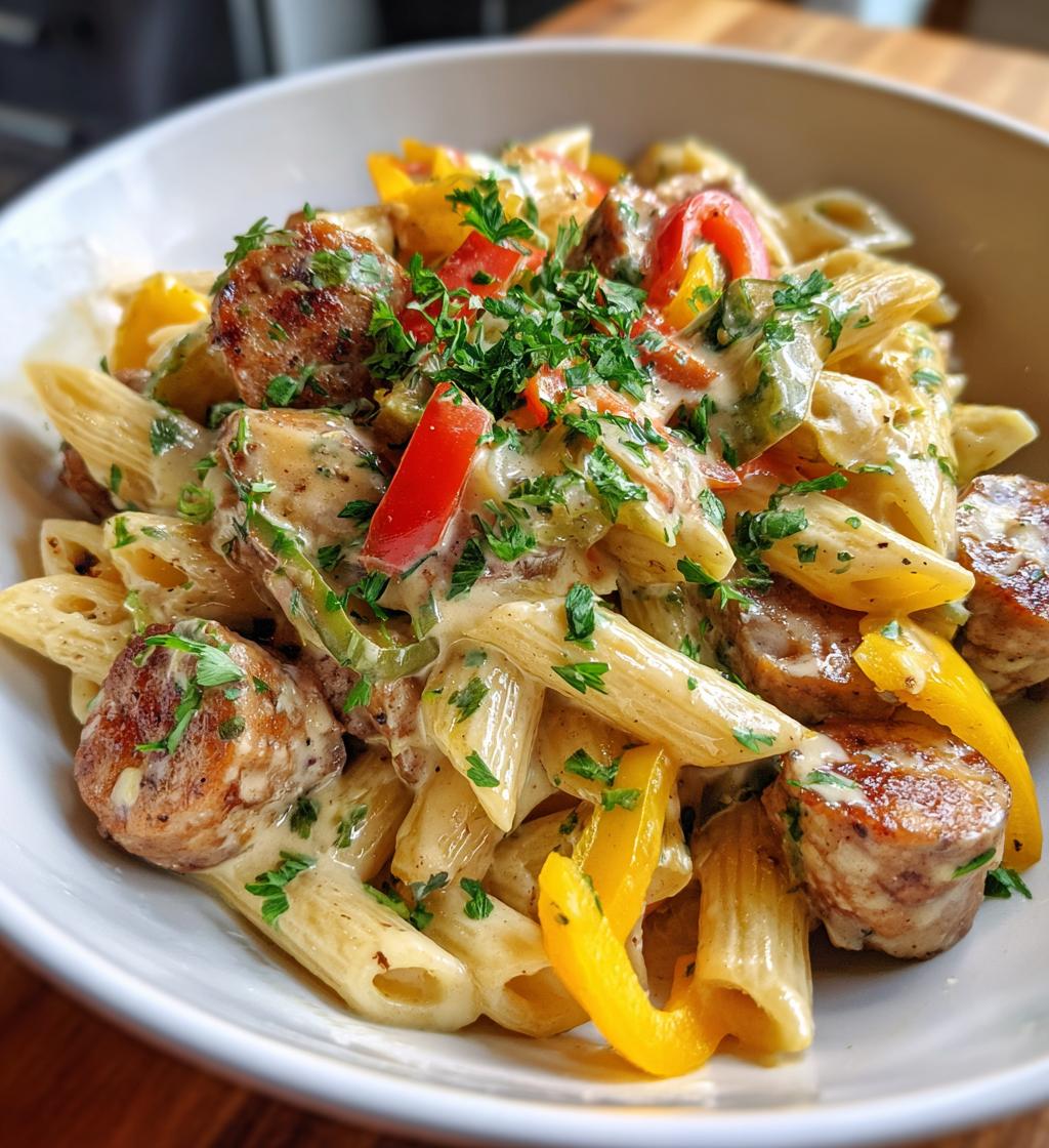 cajun sausage pasta