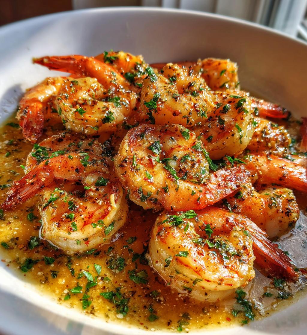 cajun shrimp with garlic butter sauce
