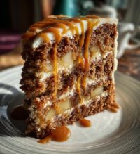 caramel apple spice cake