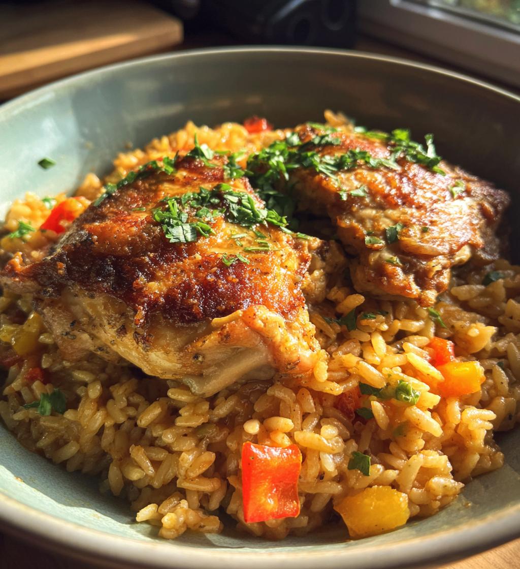 caribbean chicken and rice