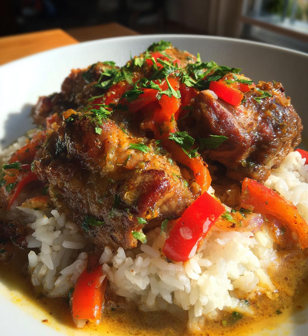 caribbean chicken and rice