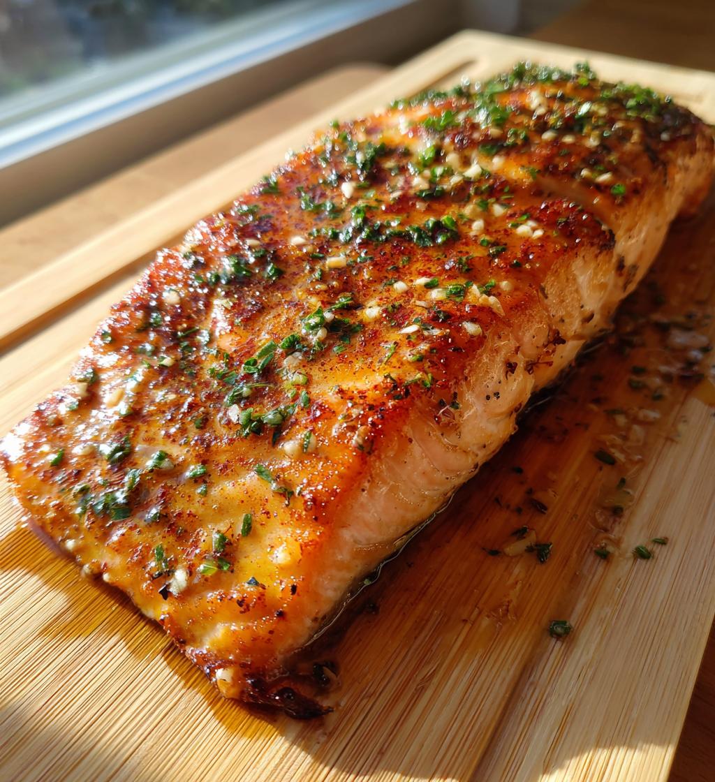cedar plank salmon
