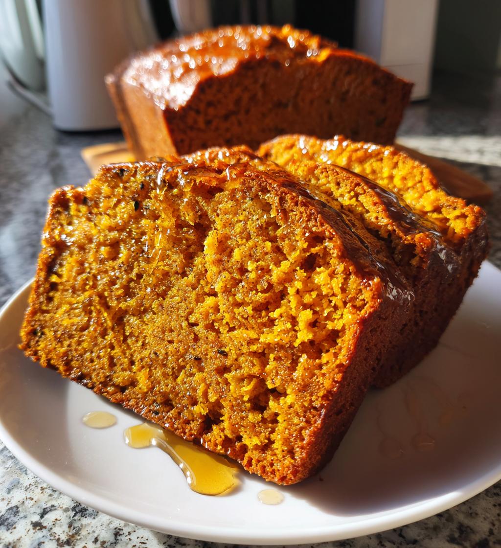chai spice maple pumpkin bread
